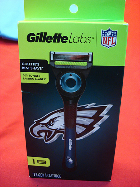 Gillette Labs Philadelphia Eagles Razor & Cartridge - New, Sealed Box - Officially Licensed