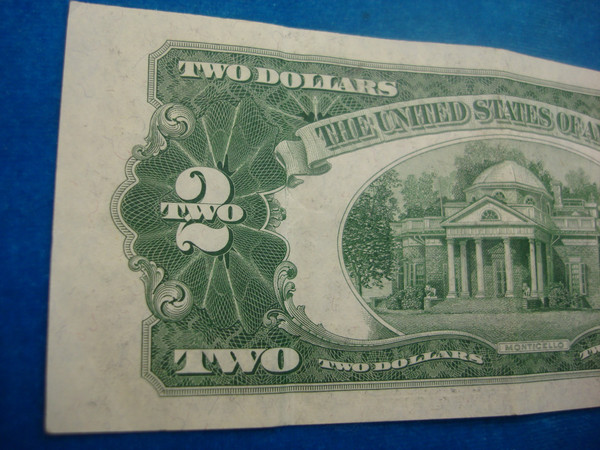 Series 1928 G $2.00 United States Note - Red Seal, Clarke & Snyder Signatures (Nice Condition)