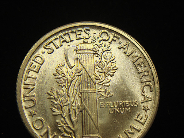 1940-D Mercury Dime - Uncirculated with Original Luster & Split Bands -  Superb Condition