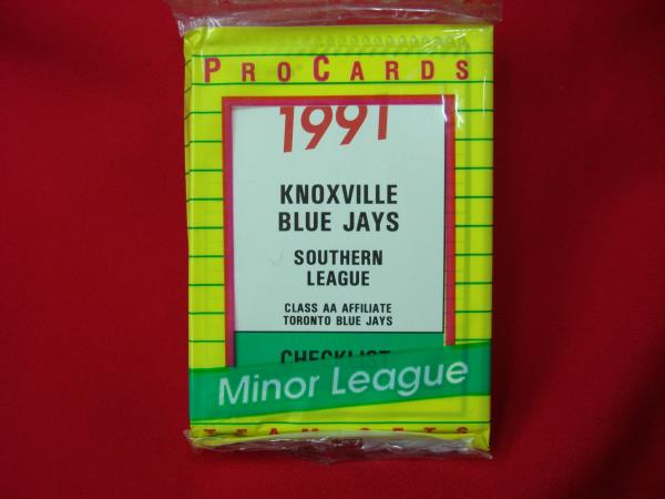 1991 Knoxville Blue Jays ProCards Team Set - Jeff Kent & Minor League Stars