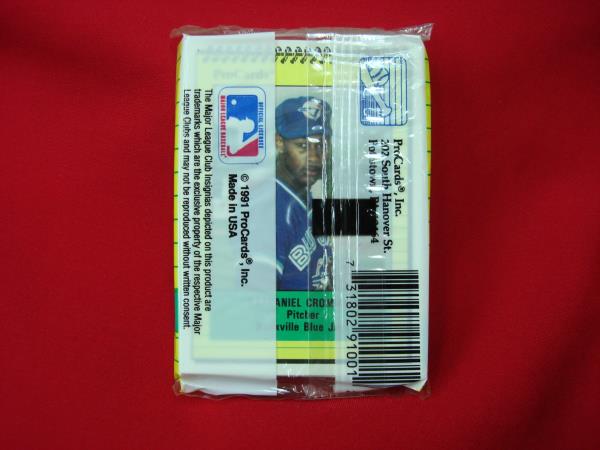 1991 Knoxville Blue Jays ProCards Team Set - Jeff Kent & Minor League Stars