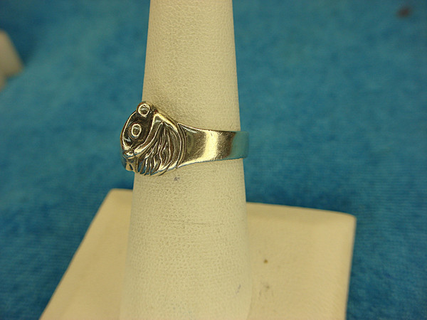 Jane Iris Sterling Silver Healing Embrace Ring - Size 7 - Pre-Owned