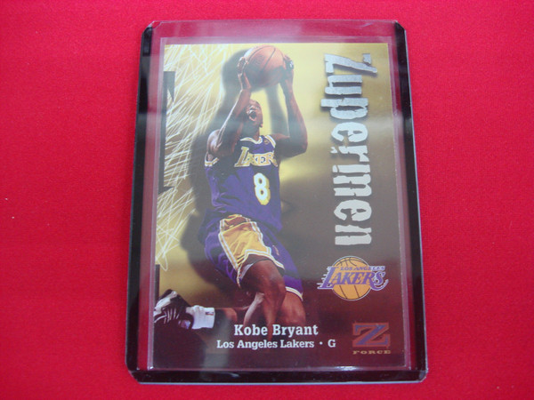 1998-99 Skybox Z Force Zupermen Kobe Bryant Basketball Card #195 - Excellent Condition