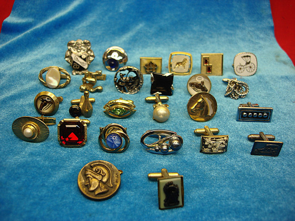 Vintage Cufflinks Lot - 26 Unique Singles | Estate Find for DIY & Collectors
