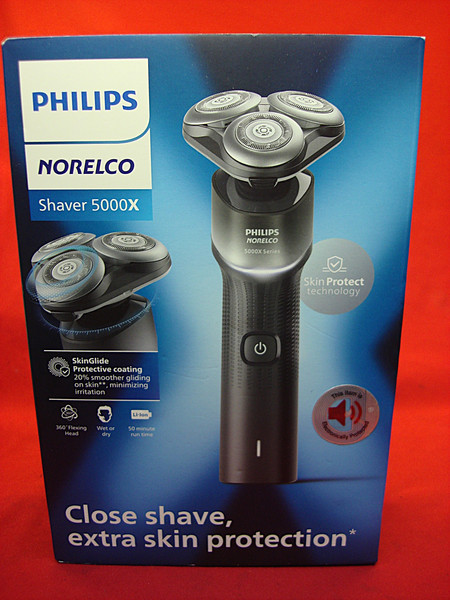 Philips Norelco 5000X Wet/Dry Shaver - New Sealed, 50-Minute Runtime & Flexing Head