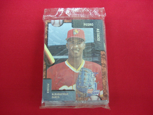 1992 Fleer ProCards Albuquerque Dukes Team Set - Piazza & Martinez (Factory Sealed)
