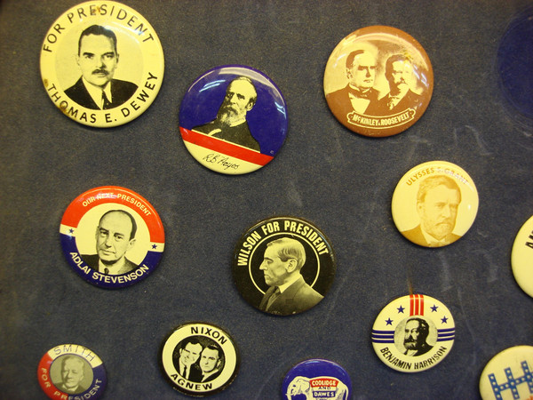 Vintage-Style Political Button Collection - 24 Unique Pieces