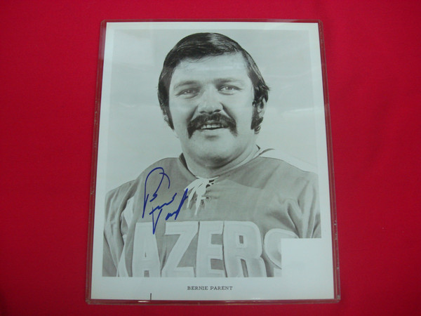 Bernie Parent Autographed 8x10 Photo - Philadelphia Flyers Legend (HOF)