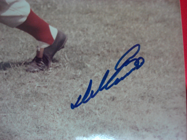 Del Ennis Autographed 8x10 Photo - Official MLB, Philadelphia Phillies