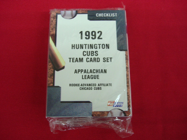 1992 Fleer ProCards Huntington Cubs Minor League Team Set - Chicago Cubs Prospects