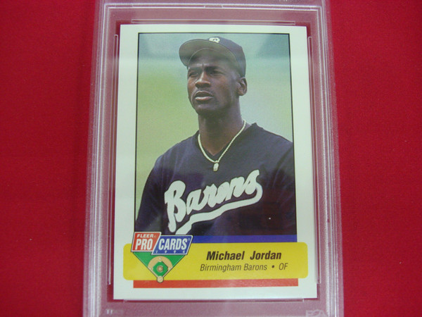 Michael Jordan 1994 Fleer ProCards Minor League Baseball Card #633 PSA 9 Gem Mint