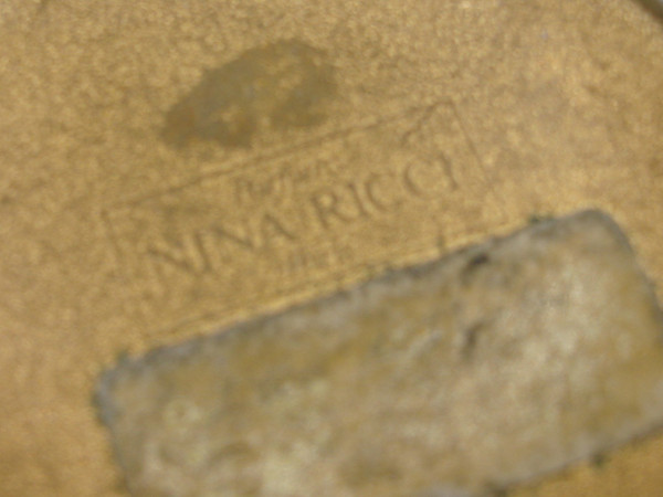 Vintage Nina Ricci L'Air du Temps Solid Perfume Compact - Made in England