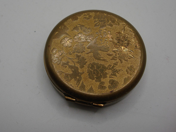 Vintage Nina Ricci L'Air du Temps Solid Perfume Compact - Made in England