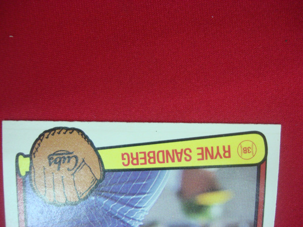 1983 Donruss Ryne Sandberg Rookie Card #277 RC - Chicago Cubs (Hall of Famer)