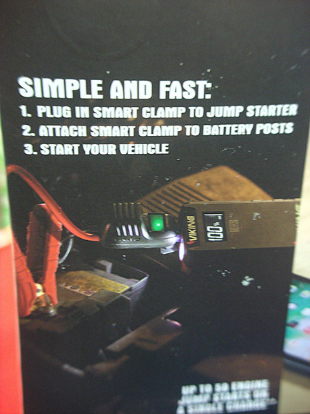 Viking 59491 2000 AMP Lithium Jump Starter & Power Bank - New, Unopened