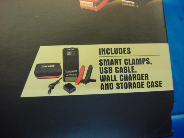 Viking 59491 2000 AMP Lithium Jump Starter & Power Bank - New, Unopened