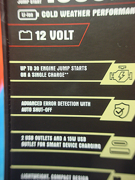 Viking 59527 1000A Lithium Jump Starter & Power Bank - New, Unopened