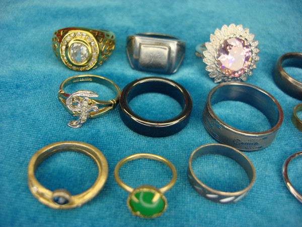 Vintage & Modern Fashion Ring Lot of 15 - Estate Finds, Unique Designs Under $3 Each