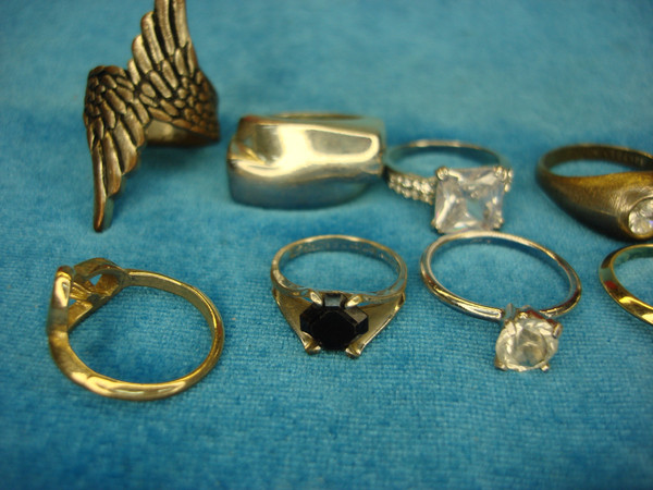 Vintage & Modern Fashion Ring Lot (15 pcs) - Unique Styles, Great Value