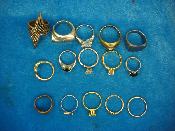Vintage & Modern Fashion Ring Lot (15 pcs) - Unique Styles, Great Value