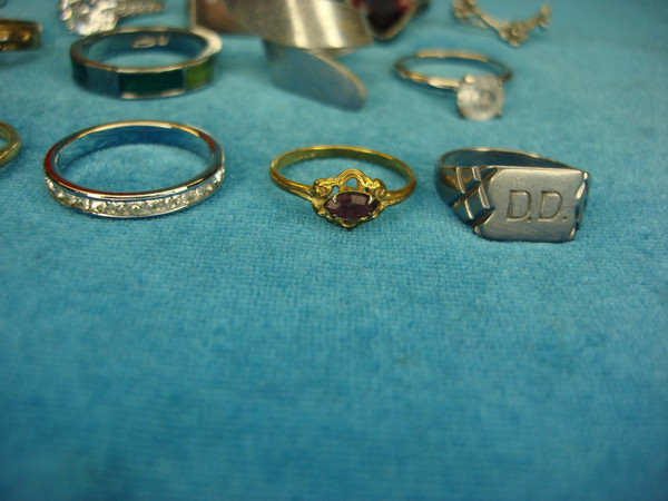 Vintage Fashion Ring Lot of 15 - Unique & Unusual Styles Under $3 Each