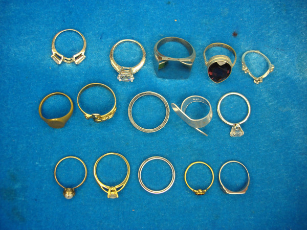 Vintage Fashion Ring Lot of 15 - Unique & Unusual Styles Under $3 Each
