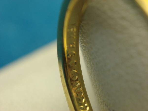 Vintage Avon 18K Gold-Plated Ring with Pale Brown Stone - Size 6 (Excellent Condition)