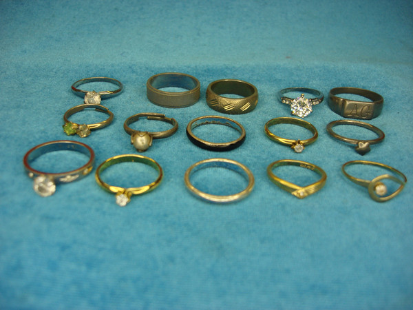 Vintage & Modern Fashion Ring Lot of 15 - Unique & Affordable Estate Sale Finds