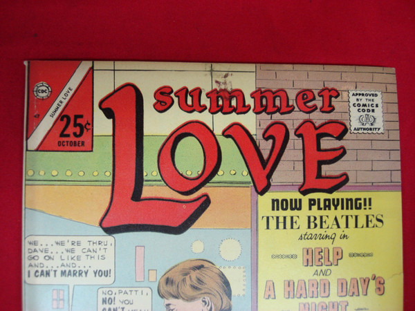 Summer Love #47 (Oct 1966) - The Beatles Saved My Romance - Charlton Comics - Fine/Very Fine
