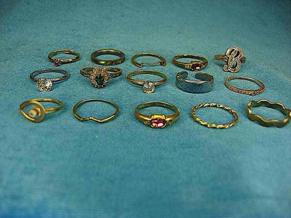 Vintage to Modern Fashion Ring Lot of 15 - Unique Estate Jewelry Under $3