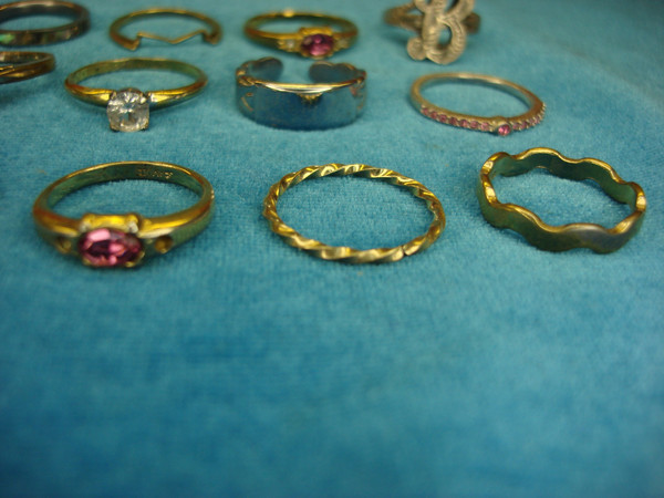 Vintage to Modern Fashion Ring Lot of 15 - Unique Estate Jewelry Under $3