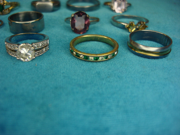 Vintage Estate Ring Lot of 15 - Unique & Unusual Designs, Under $3 Each!