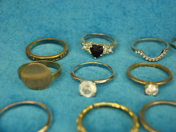 Vintage & Modern Fashion Ring Lot of 15 - Unique Estate Jewelry Under $3 Each