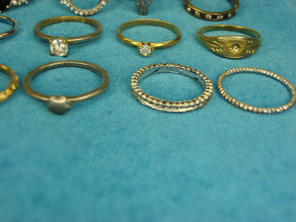 Vintage & Modern Fashion Ring Lot of 15 - Unique Estate Jewelry Under $3 Each