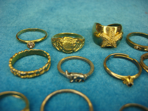 Vintage & Modern Dainty Fashion Ring Set of 15 - Estate Collection, Great Value