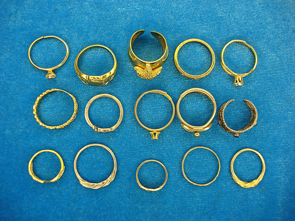 Vintage & Modern Dainty Fashion Ring Set of 15 - Estate Collection, Great Value