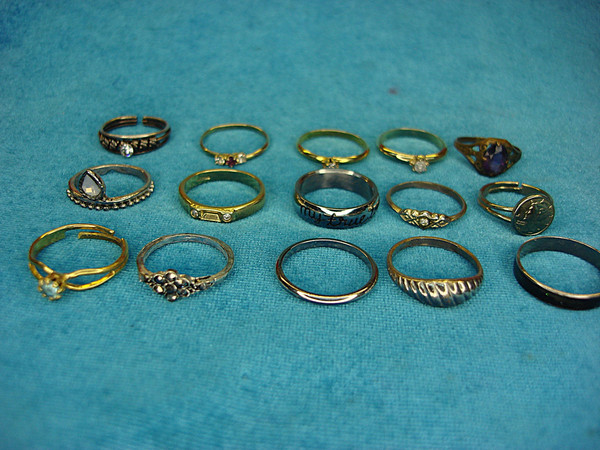 Vintage & Modern Dainty Fashion Rings (Lot of 15) - Unique Estate Jewelry Under $3 Each