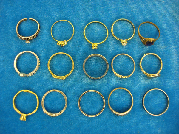Vintage & Modern Dainty Fashion Rings (Lot of 15) - Unique Estate Jewelry Under $3 Each