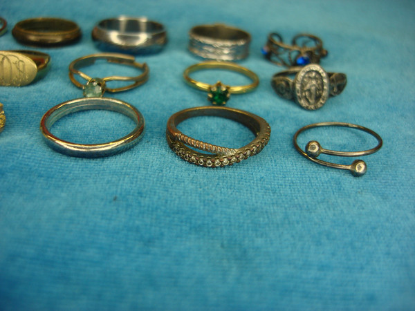 15 Vintage & Modern Dainty Fashion Rings - Lot of Unique Estate Jewelry - Under $3 Each