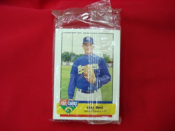 1994 Fleer ProCards Helena Brewers Minor League Baseball Team Set (Milwaukee Brewers Affiliate) - Sealed & Complete