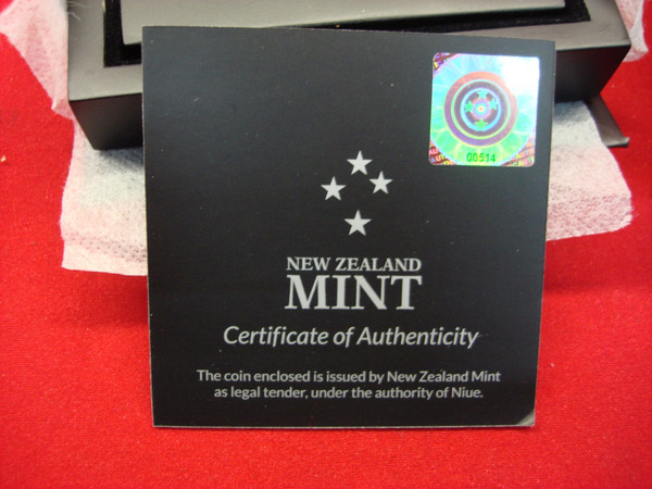 2021 NIUE Anakin Skywalker Proof Silver Coin .999 Fine - Star Wars Collectible