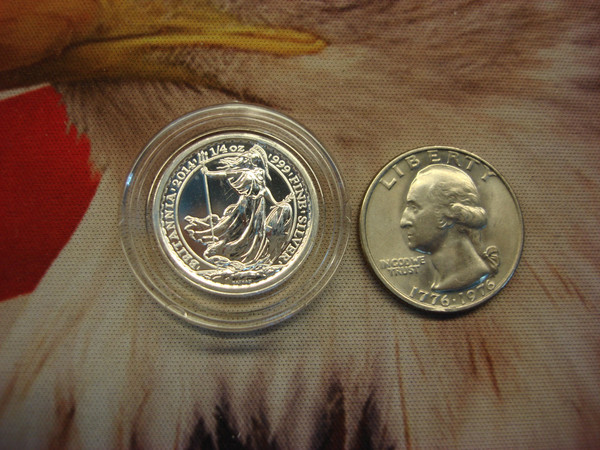 2014 S.S. Gairsoppa Recovered Silver 50 Pence Coin - 1/4 oz Shipwreck Treasure