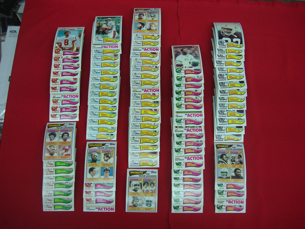 1982 Topps Football Card Collection - 457 Cards (Excellent-Mint)