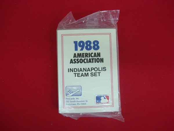 1988 Indianapolis Indians ProCards Team Set | Randy Johnson, AAA Champs!