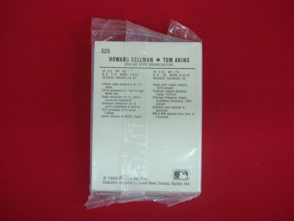 1988 Indianapolis Indians ProCards Team Set | Randy Johnson, AAA Champs!