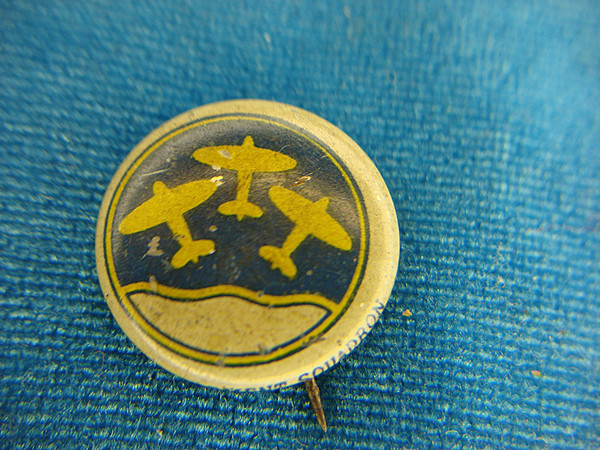 Vintage Kellogg's 'PEP' Pin - 42nd Bombardment Squadron Souvenir
