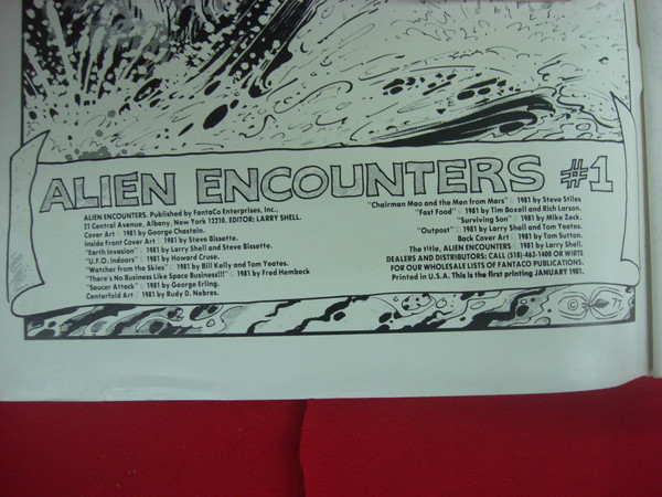 Alien Encounters No. 1 (January 1981) - Fantico Comic Book - CGC Graded & Bagged