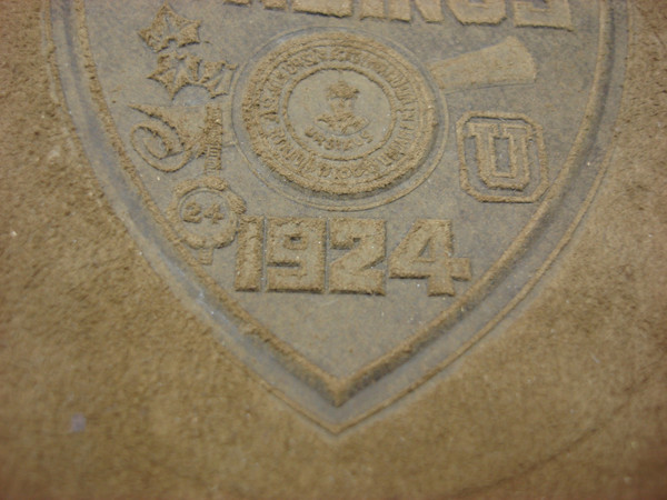 1924 Ursinus College Commencement Booklet - Vintage Leather Program (Pigskin, 54 Graduates)