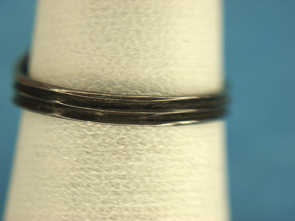 Vintage Sterling Silver Blister Pearl Ring - Size 4 3/4