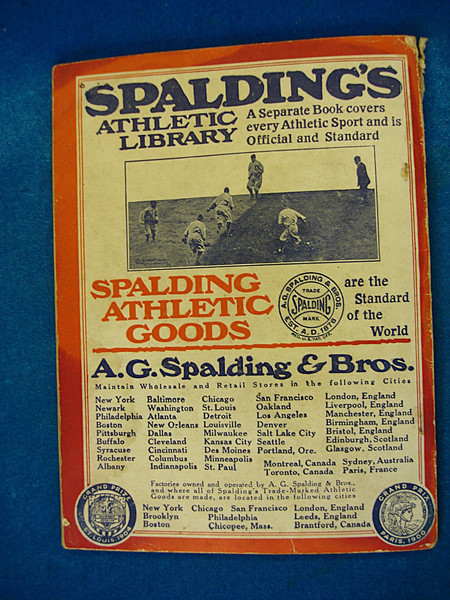 Vintage Spalding's Athletic Library No. 79R 'How to Pitch' - 1921 Baseball Book